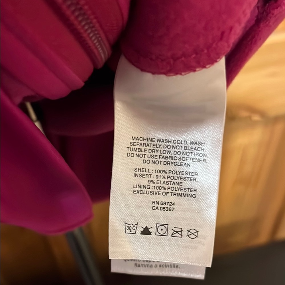 Columbia Fuchsia Women's Fleece Vest - Picture 3 of 10